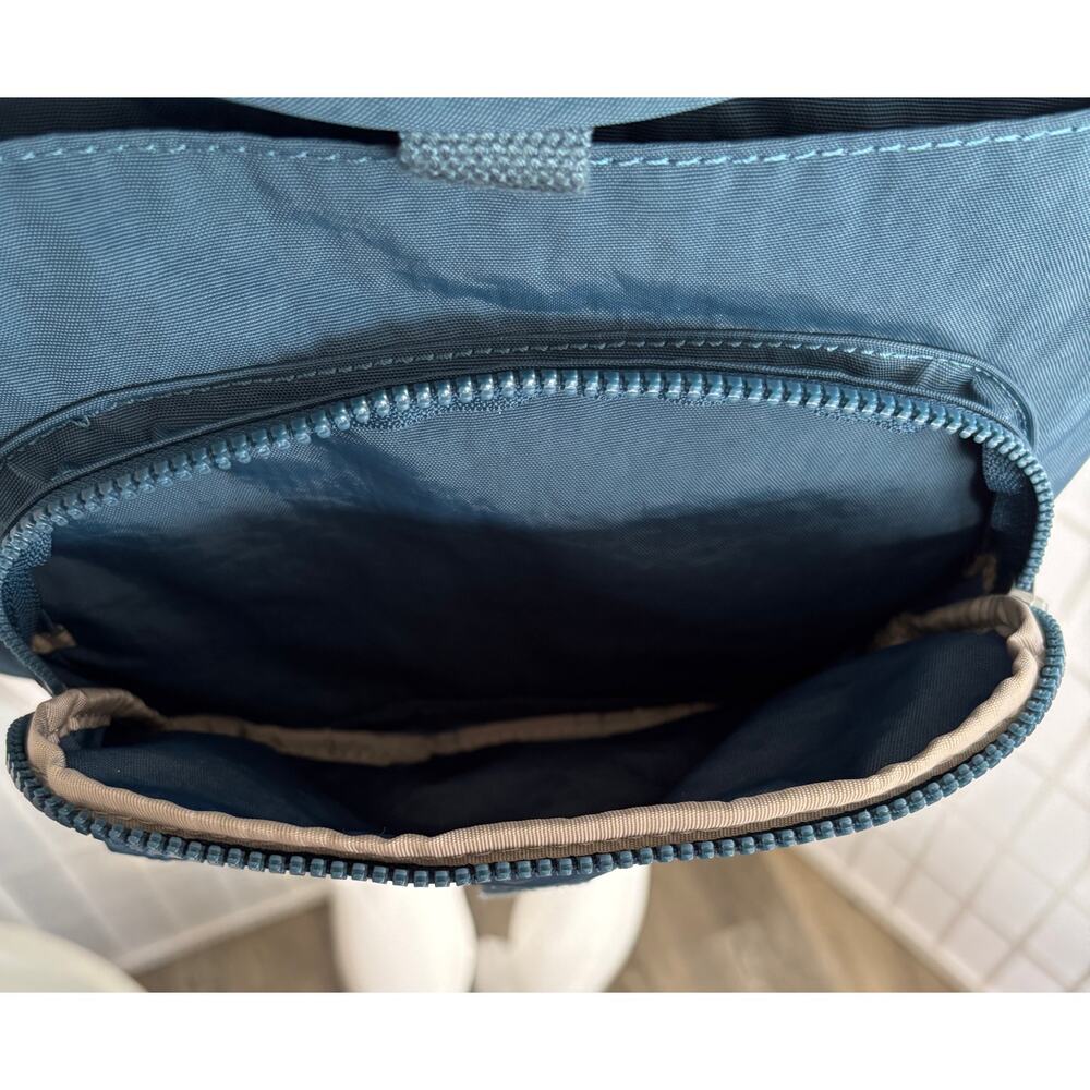 Kipling Nylon Mini Backpack Blue Adjustable Strap… - image 6